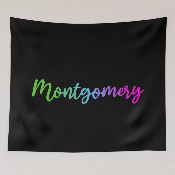 Item preview, Montgomery - Alabama - rainbow name of city - American city designed and sold by ALLURE-minimal.