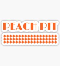 Peach Pit Sticker