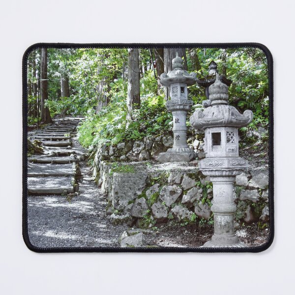 Item preview, Mystic Kasuga Taisha Stone Lanterns Nara Japan designed and sold by XIX361ART.