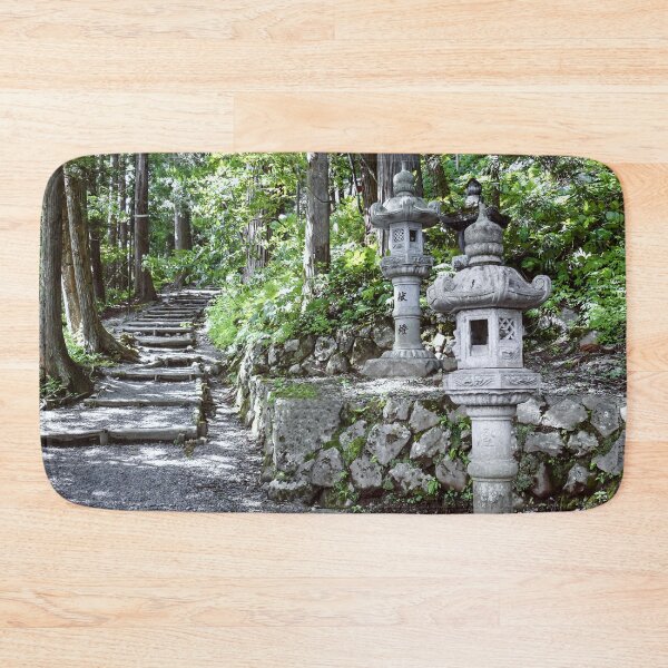 Item preview, Mystic Kasuga Taisha Stone Lanterns Nara Japan designed and sold by XIX361ART.