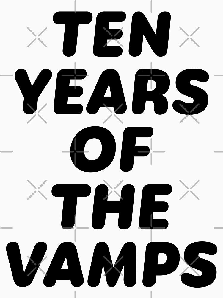 The Vamps Merch Ten Years Of The Vamps