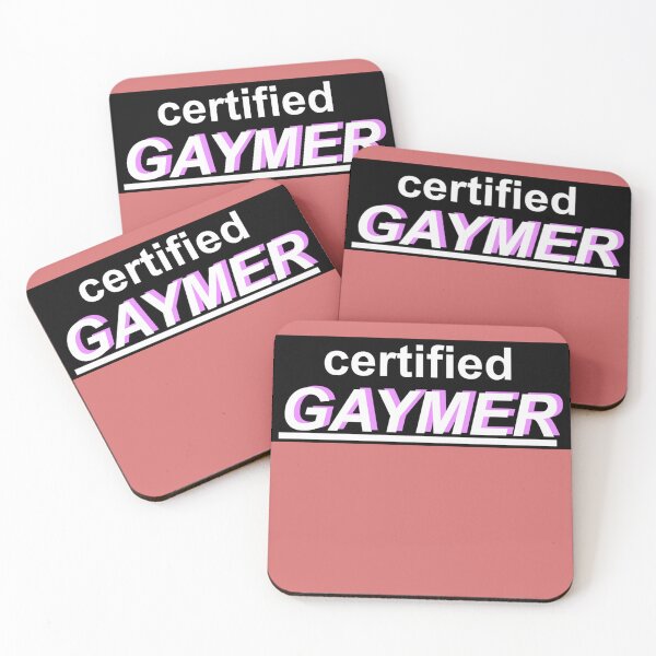 Item preview, Certified Gaymer  designed and sold by BridieRitchi.