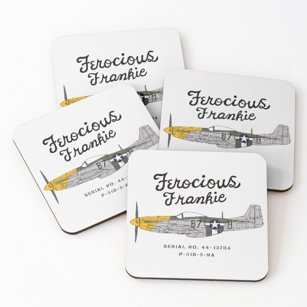 Item preview, P-51 Mustang - Ferocious Frankie designed and sold by 909 Apparel®.
