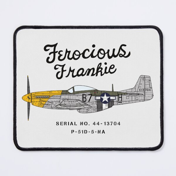 Item preview, P-51 Mustang - Ferocious Frankie designed and sold by 909 Apparel®.