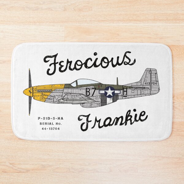 Item preview, P-51 Mustang - Ferocious Frankie designed and sold by 909 Apparel®.