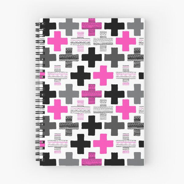 Item preview, Geometric Cross - Hot Pink designed and sold by Rainbows Galore.
