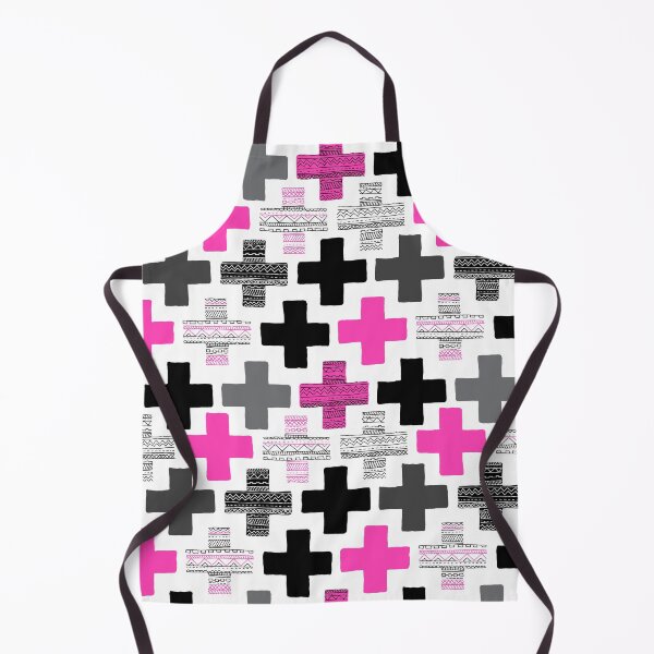 Artikelvorschau, Geometric Cross - Hot Pink entworfen und verkauft von Rainbows Galore.