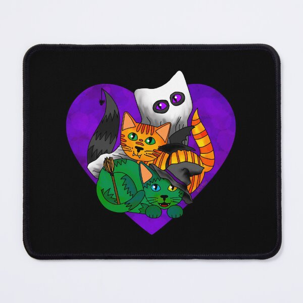 Item preview, Three Halloween Kitties designed and sold by Art by Veya.