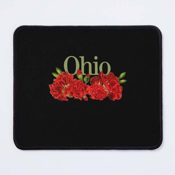 Ohio Red Carnations State Flower  Ohio State Gifts Poster for