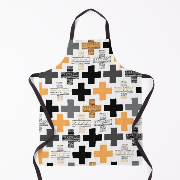 Artikelvorschau, Geometric Cross - Orange entworfen und verkauft von Rainbows Galore.