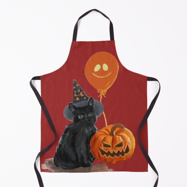 Item preview, Black cat witch pumpkin head spooky fall halloween designed and sold by Kawaiishizz.