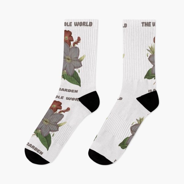 Item preview, THE WHOLE WORLD IS A GARDEN designed and sold by netdota.