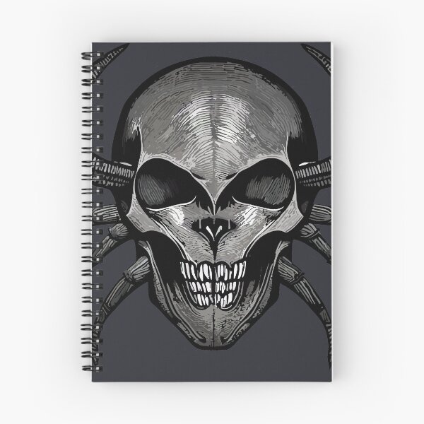 Item preview, #SkullLove Alien Skull designed and sold by MindGlowArt.