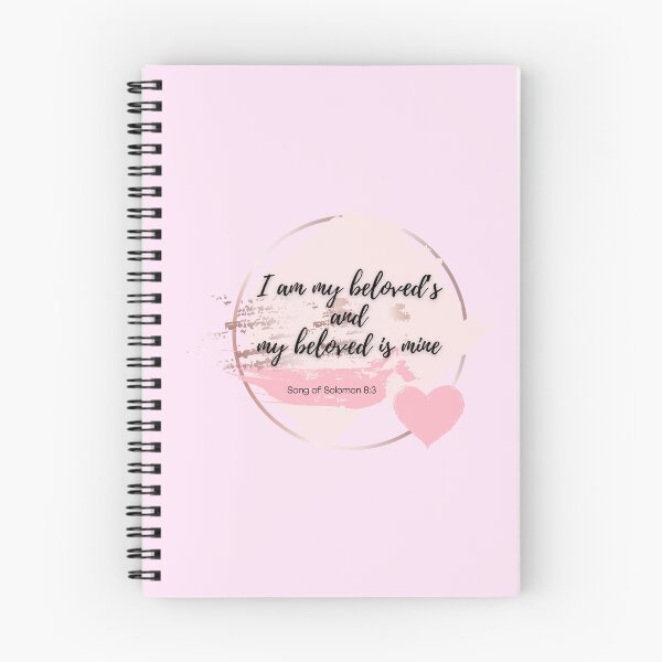 Item preview, Old Testament verse - I am my beloveds and my beloved is mine - Song of Solomon 8:3 designed and sold by THEARESTON.