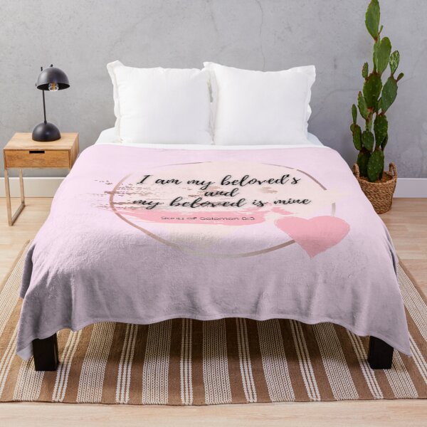 Item preview, Old Testament verse - I am my beloveds and my beloved is mine - Song of Solomon 8:3 designed and sold by THEARESTON.