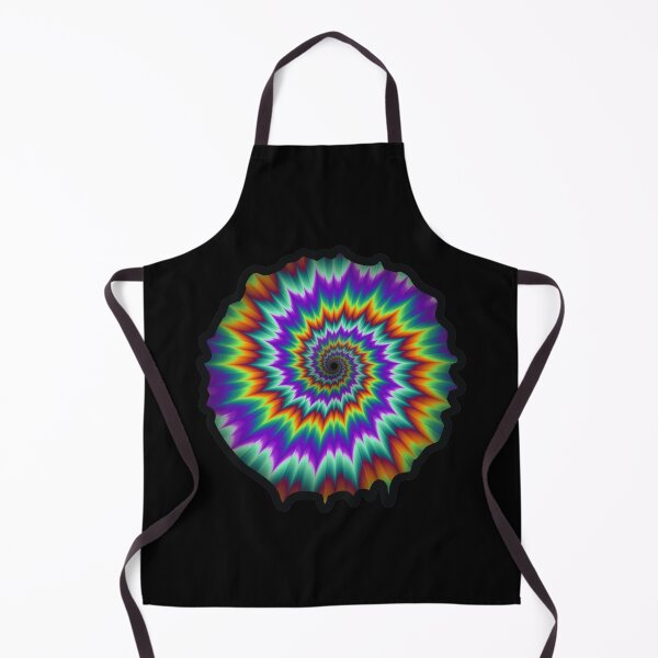 Item preview, Splash Multicolor fractal opt art designed and sold by OptLuv.