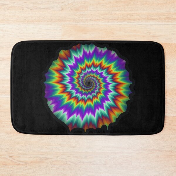 Item preview, Splash Multicolor fractal opt art designed and sold by OptLuv.