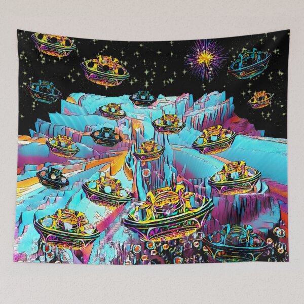 Item preview, Galaxia Veeslia Airport designed and sold by Roanemermaid.