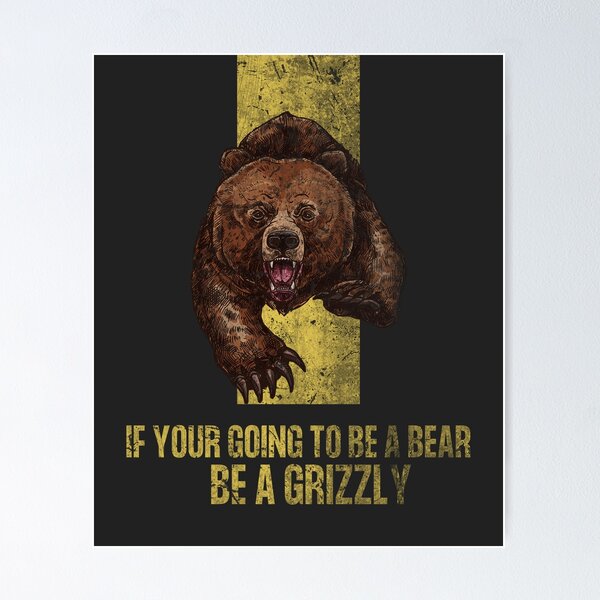 Grizzly Bear Funny Birthday Cards For Boyfriend - Salmon Fish Fly