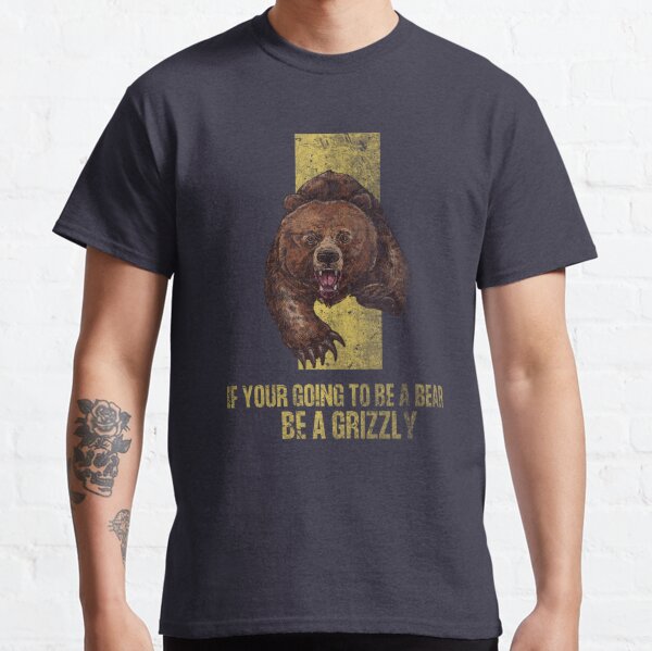 Men's Griz T-Shirt - Grizzly bear conservation and protection