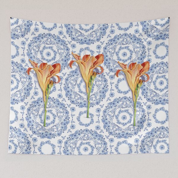 Item preview, Daylily Blue Rhapsody designed and sold by PatriciaSheaDesigns.