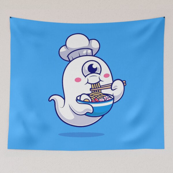 Item preview, Ramen Ghost designed and sold by kawaiistudio.