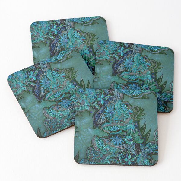 Item preview, Flying Fish  Artboard 3457 Polynesian - Hawaiian - Samoan  designed and sold by sunnthreads.