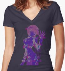 E V Λ W Λ V Ǝ R E I 2 Women's Fitted V-Neck T-Shirt