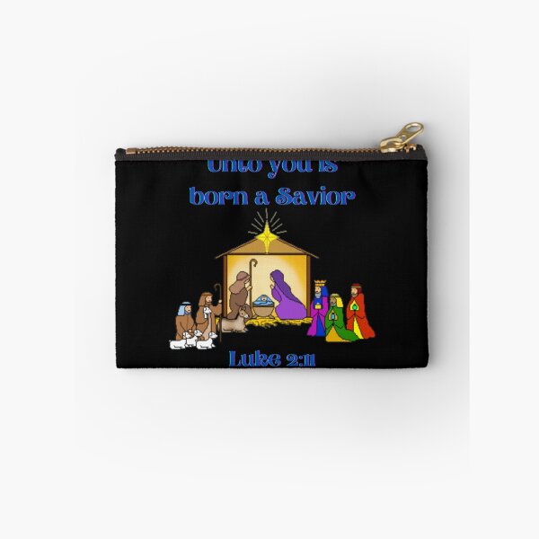 Item preview, A Savior is Born Nativity Scene ~ Luke 2:11 designed and sold by RhondaCGoins.