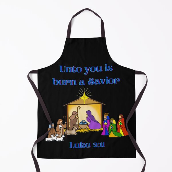 Item preview, A Savior is Born Nativity Scene ~ Luke 2:11 designed and sold by RhondaCGoins.