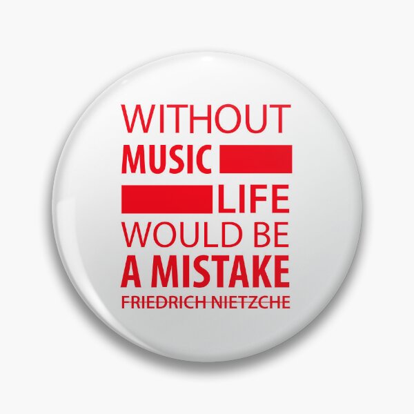 Item preview, Without Music Life Would be A Mistake. Musicians gifts. designed and sold by paulo silveira.
