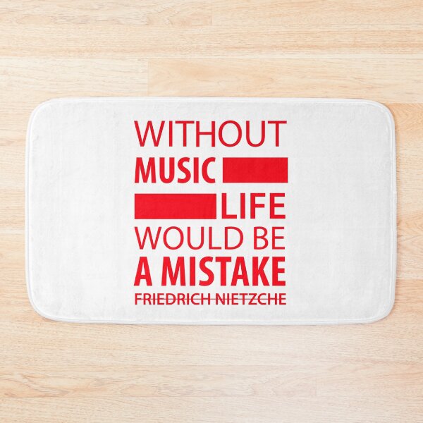 Item preview, Without Music Life Would be A Mistake. Musicians gifts. designed and sold by paulo silveira.
