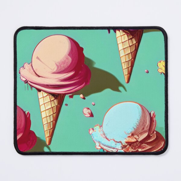 Item preview, Ice cream cone pattern art modern designed and sold by KishShop.