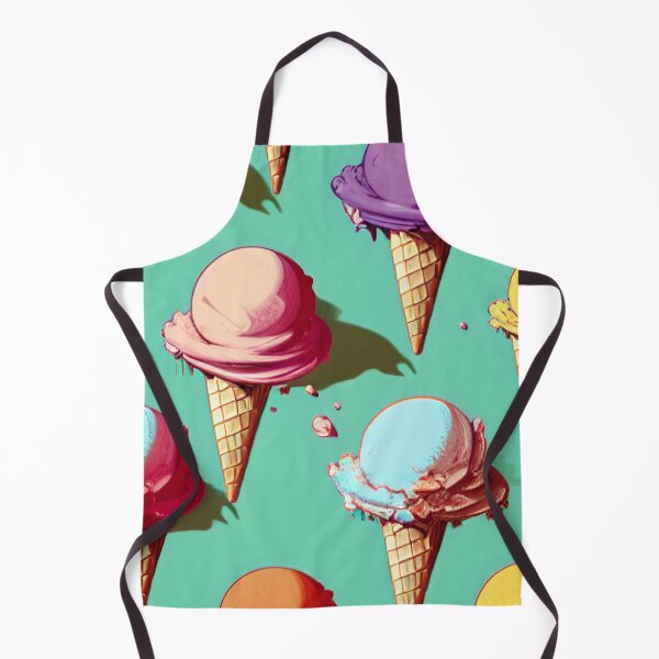 Item preview, Ice cream cone pattern art modern designed and sold by KishShop.