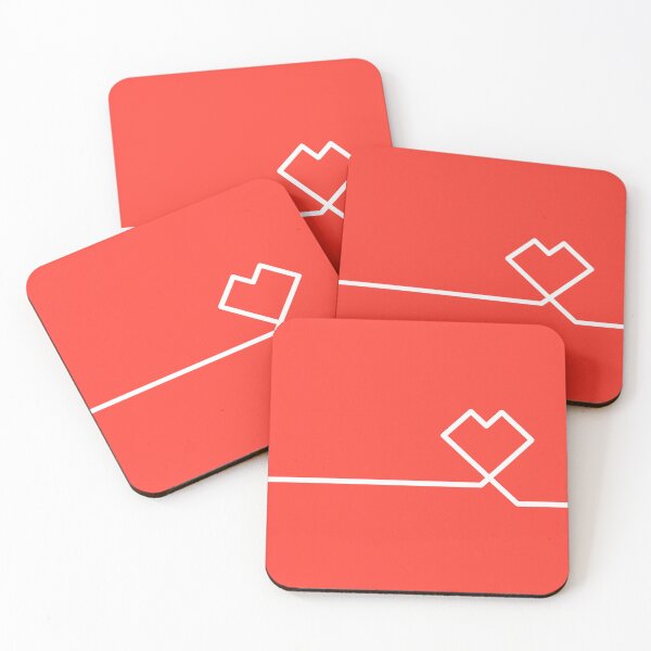 Item preview, Heart one line : White line designed and sold by Amilaz.