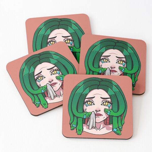 Item preview, crying medusa gorgon designed and sold by si3iy.