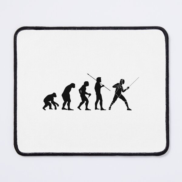 Item preview, Fencing Evolution Retro Fencing Sword Sport Fencer designed and sold by tshirtconcepts.