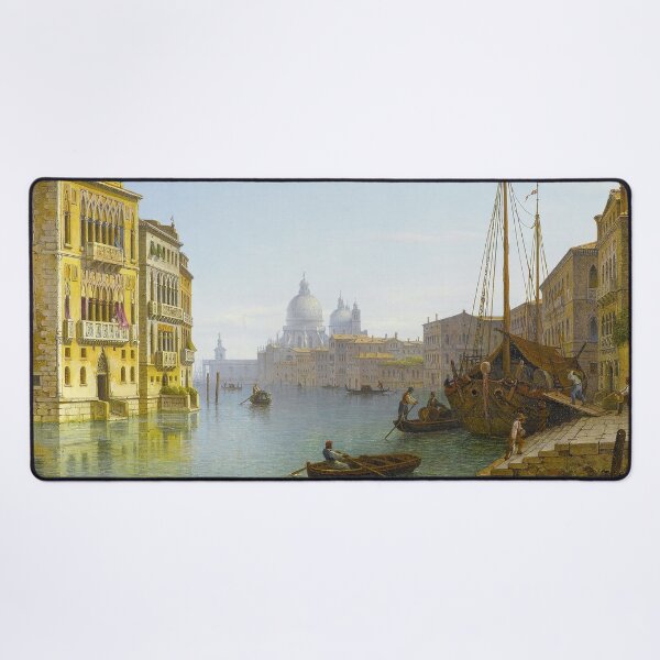 Item preview, Carl Morgenstern  Grand Canal overlooking Santa Maria della Salute designed and sold by OldTimeArt.