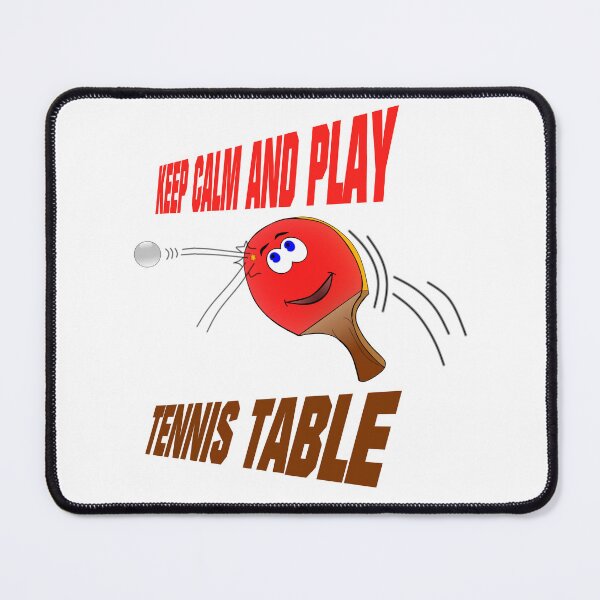Item preview, Keep calm and play table tennis - funny ping pong sport designed and sold by latelierdechris.