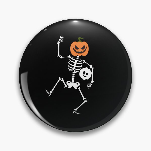 Item preview, Funny Halloween Pumpkin Dancing Skeleton for Kids Boys Girls designed and sold by LEGACY10.