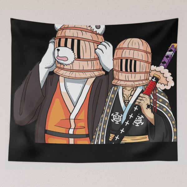 Item preview, Law and Bepo from anime one piece designed and sold by ying -anime.