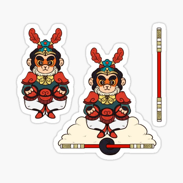 Chinese New Year - Red Lucky Fu Symbol Classic Round Sticker, Zazzle