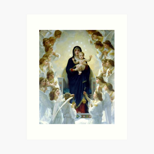 Item preview, Regina Angelorum by William Adolphe Bouguereau designed and sold by THEARESTON.