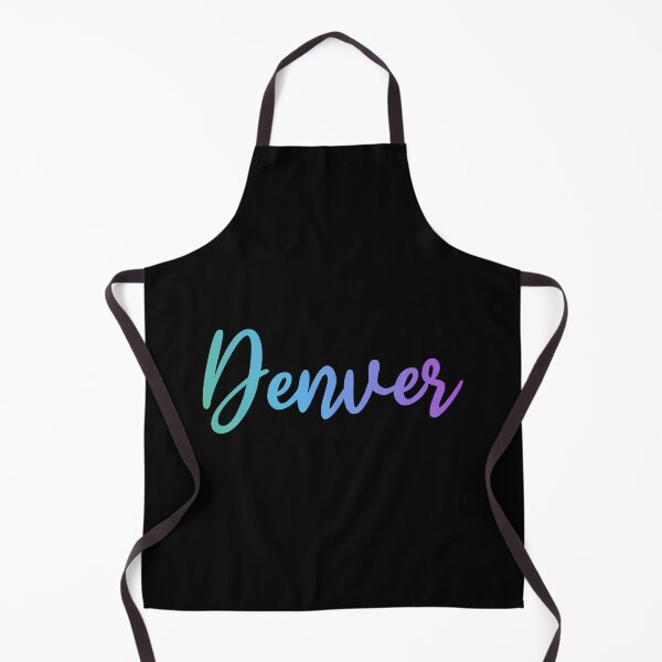 Item preview, Denver Colorado - rainbow name of city - American city designed and sold by ALLURE-minimal.
