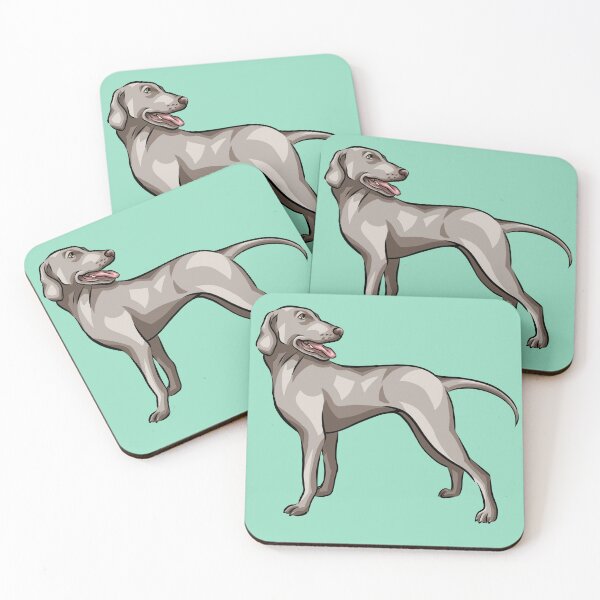 Item preview, Weimaraner | Cute Dog Art designed and sold by shirinsart.