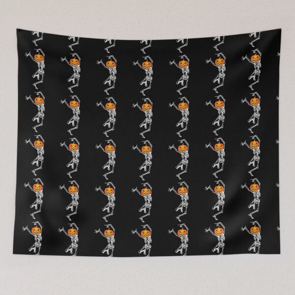 Item preview, Funny Halloween Pumpkin Dancing Skeleton for Kids Boys Girls designed and sold by LEGACY10.