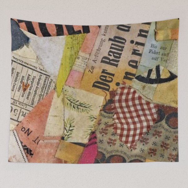 Item preview, Kurt Schwitters, Merz drawing 93 (The Rape of the Sabine Women), 1920 designed and sold by SEEMUELLER.
