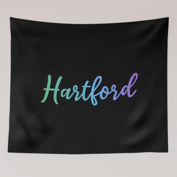 Item preview, Hartford Connecticut - rainbow name of city - American city designed and sold by ALLURE-minimal.
