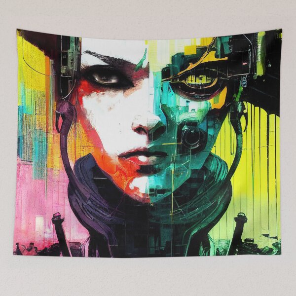 Item preview, Cyberpunk Society designed and sold by AM FineArtPrints.