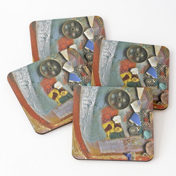 Artikelvorschau, Kurt Schwitters, Merz Bild mit Porzellanfragmenten entworfen und verkauft von SEEMUELLER.